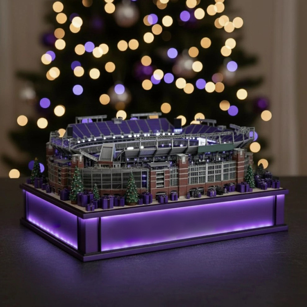 Mini Stadium Snow Globe Display (Holiday Edition)
