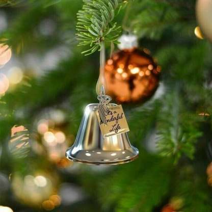 🎄EARLY CHRISTMAS SALE - Christmas Ornaments Angel Wings Bell🎅