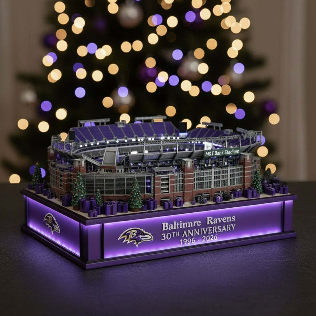 Baltimore Ravens 30th Anniversary M&T Bank Stadium Light-Up Collectible Model