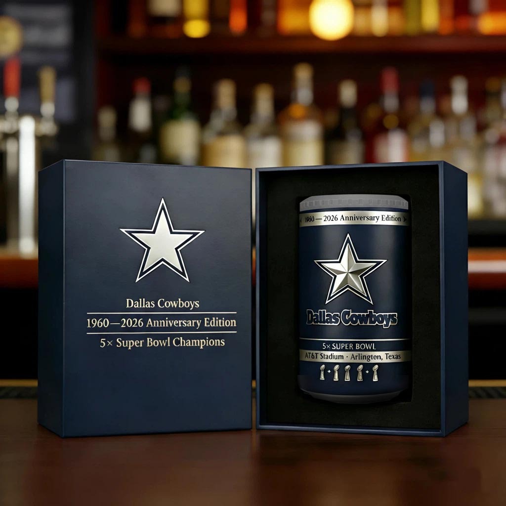 Dallas Cowboys 2026 Anniversary Edition Can Cooler