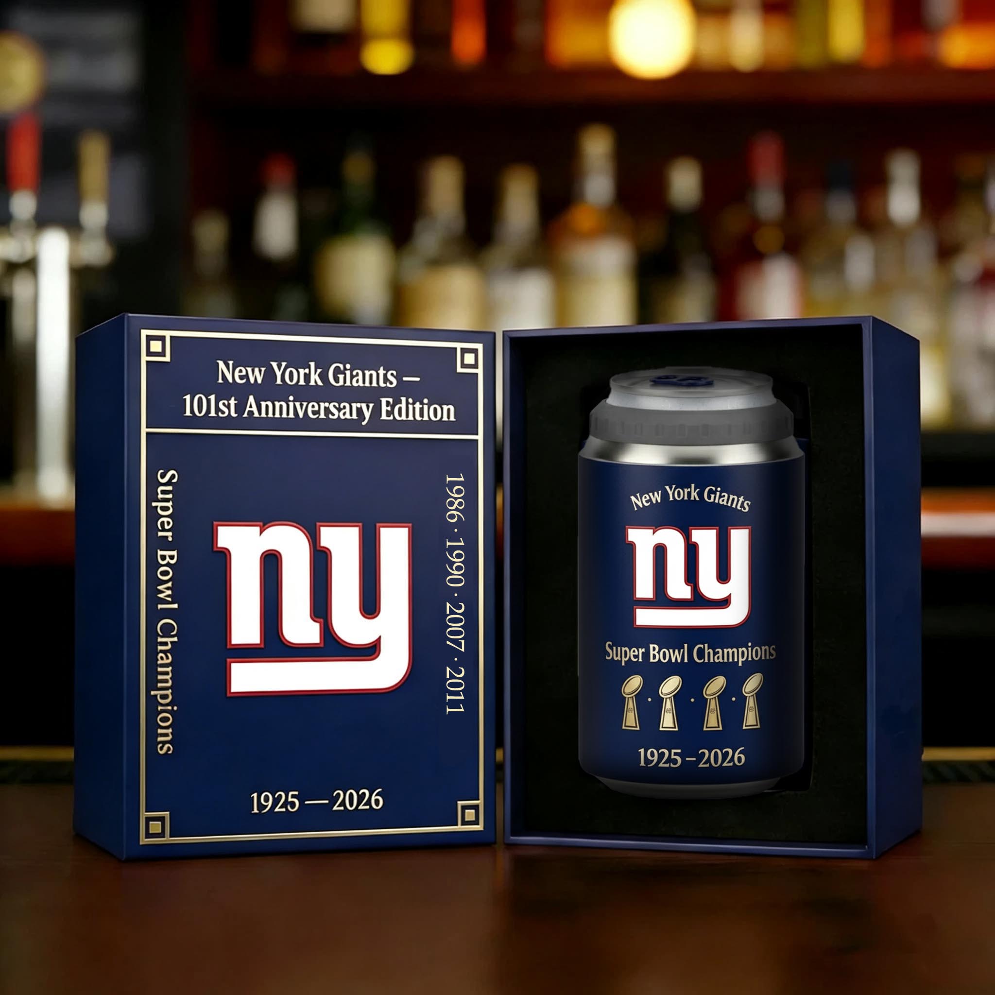 Giants 101st Anniversary Edition Beer Can Cooler