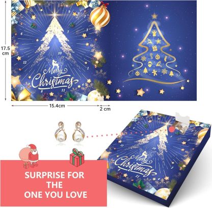 ✨24 Days Women's Jewelry Advent Calendar 2024 Christmas🎄