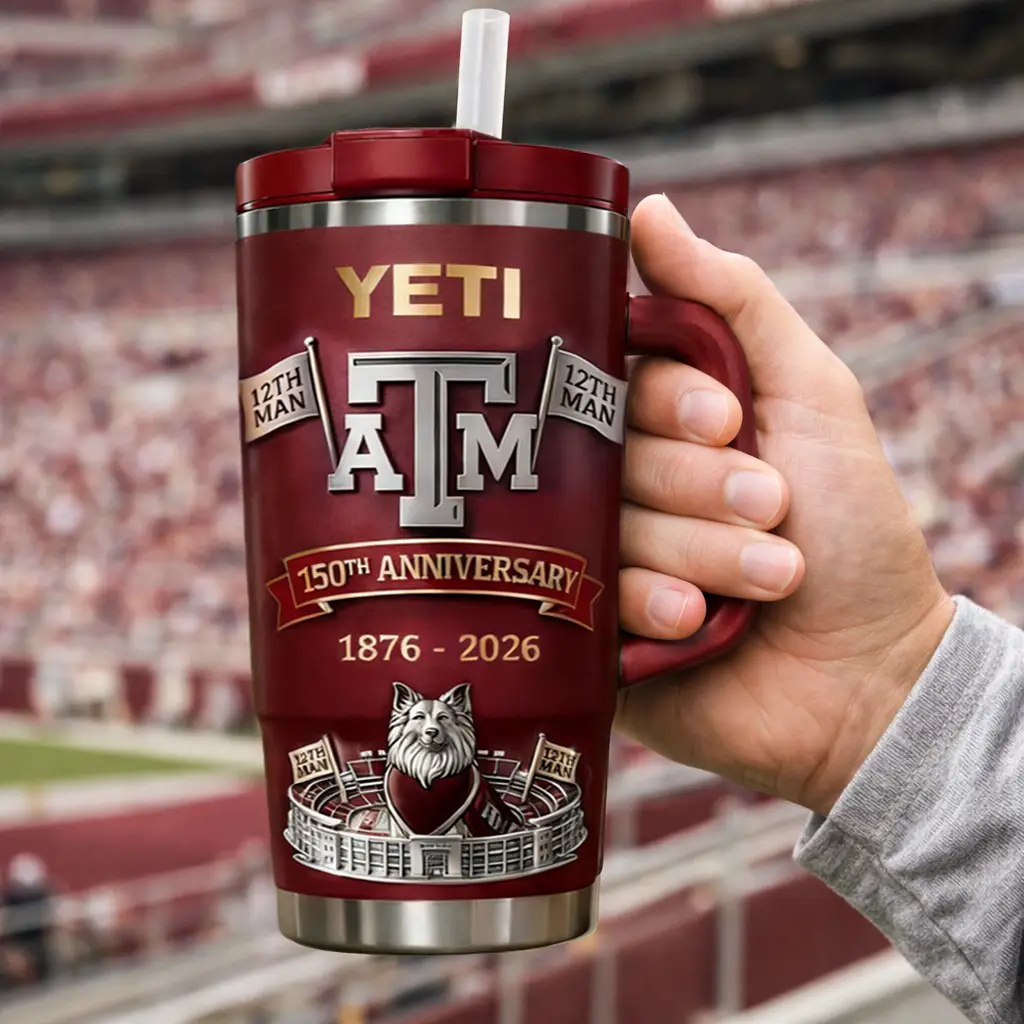 TX A&M 150th Anniversary Yeti Tumbler
