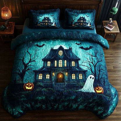 Pumpkin Topple Duvet Cover Set
