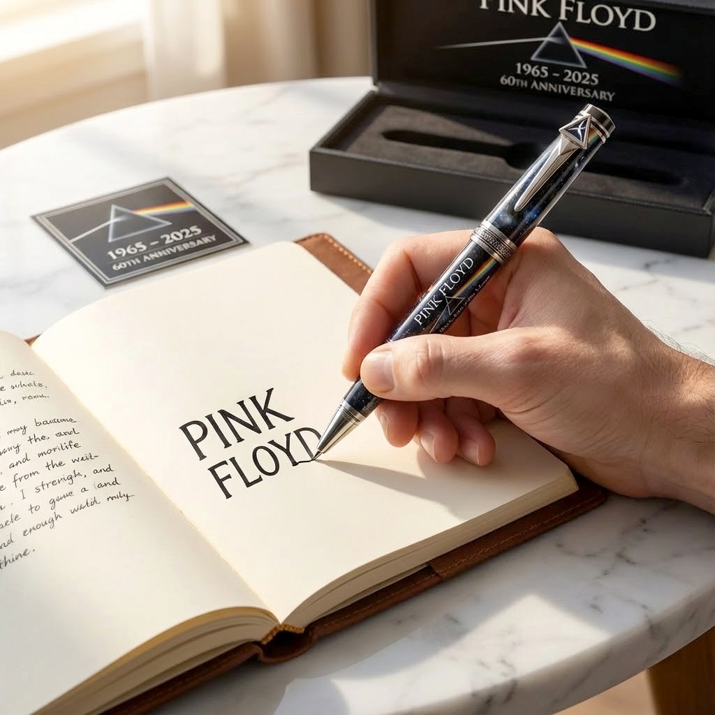 PINK FLOYD 60th Anniversary Prism Commemorative Pen