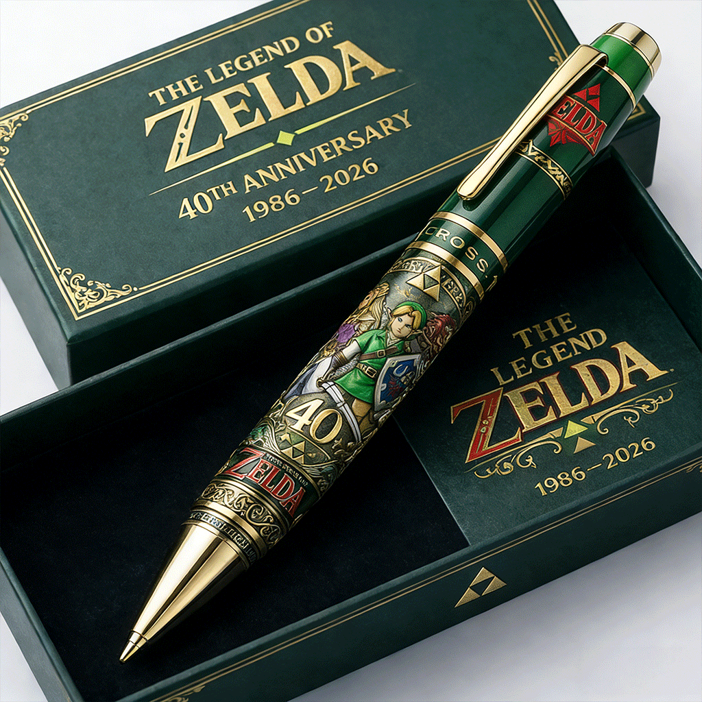 The Legend of Zelda 40TH Anniversary Limited Edition Pen