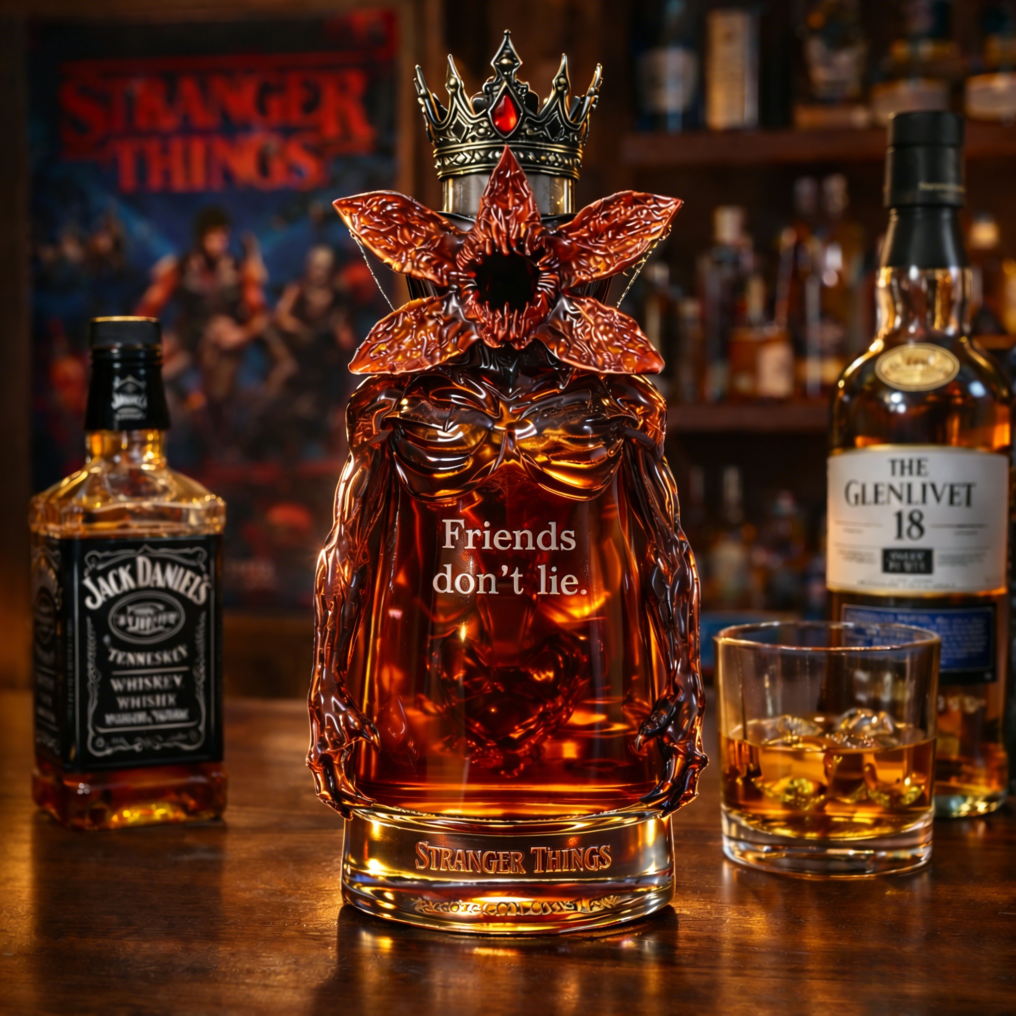 Stranger Things – The Other Side Ritual Whisky Bottle