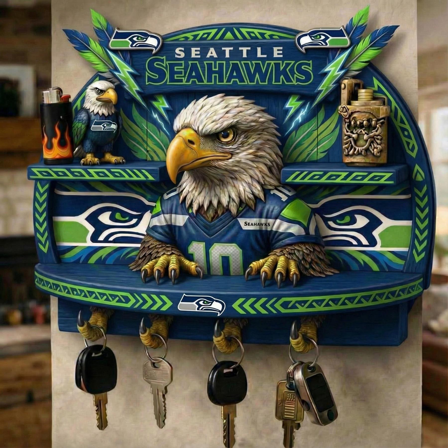 Seattle Seahawks Eagle Key Holder