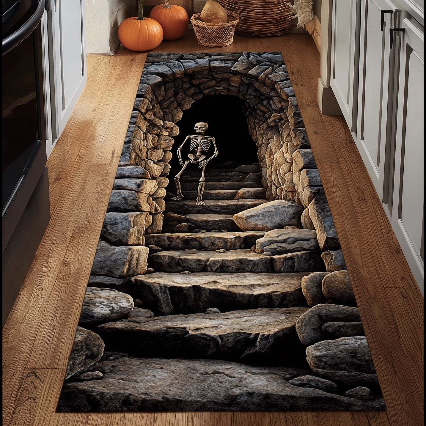 Dark Tunnel Runner Rug