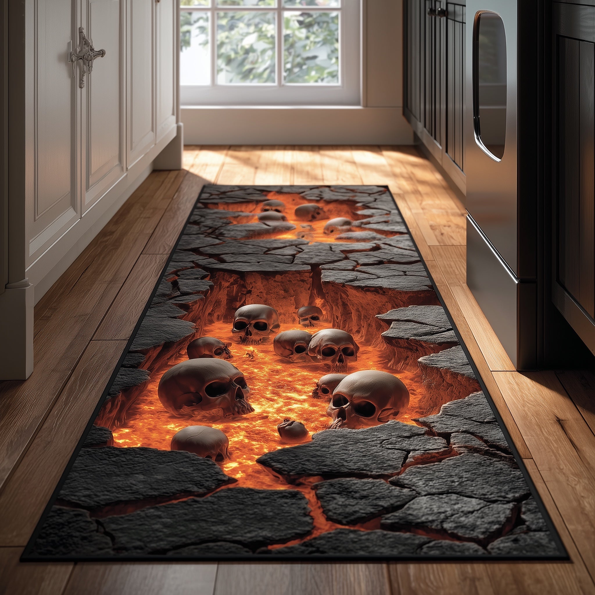 Lava Floor Runner Rug