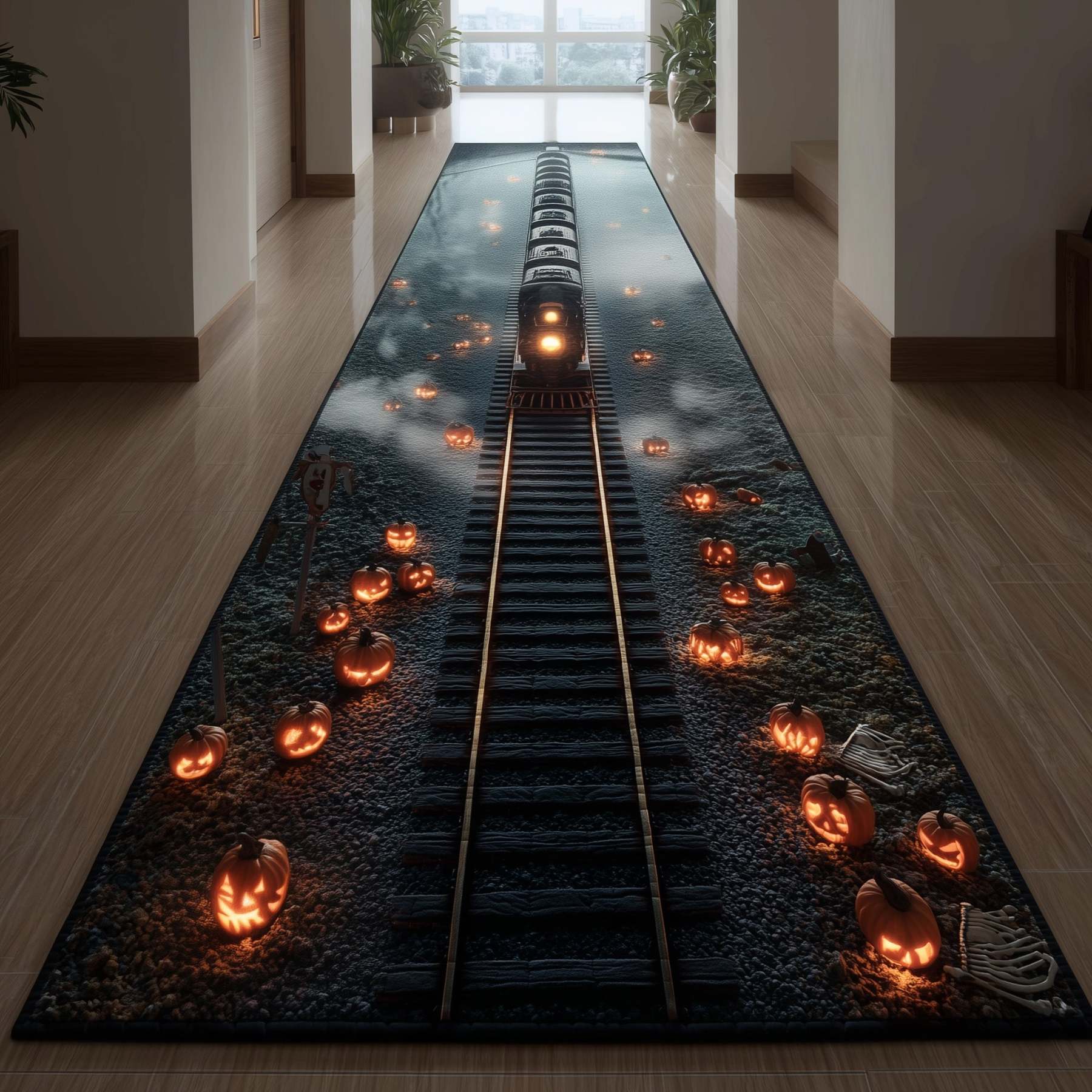 Endless Rail Path Runner Rug GFTOTG996