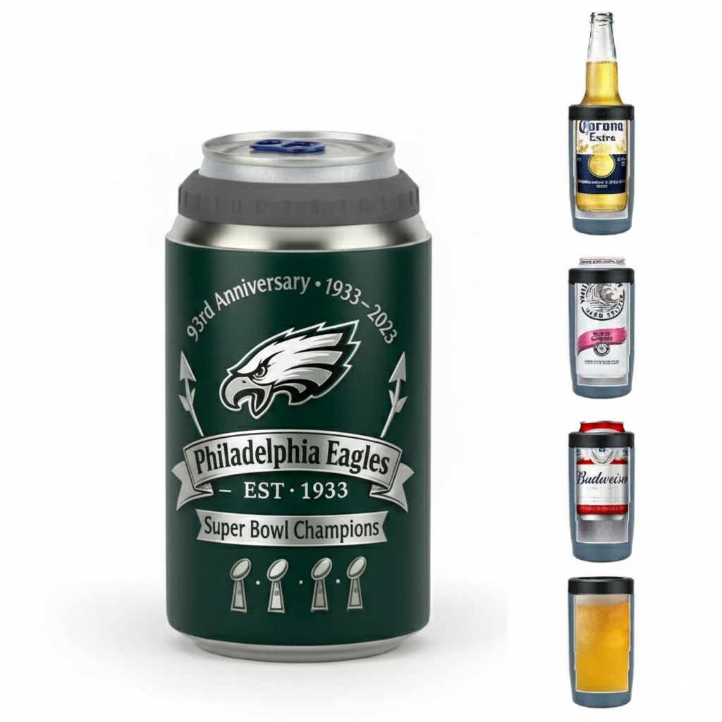 Eagles 93rd Anniversary Edition Beer Can Cooler