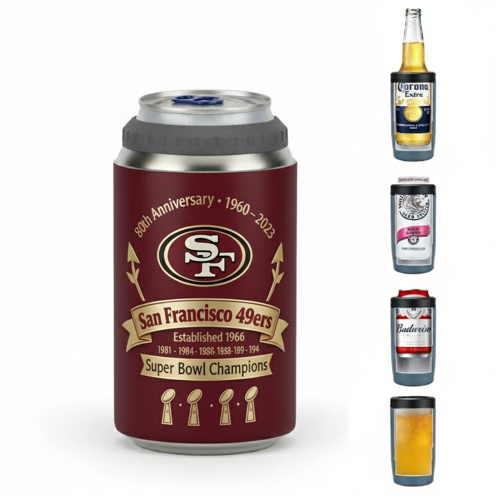 San Francisco 49ers 2026 Anniversary Edition Can Cooler