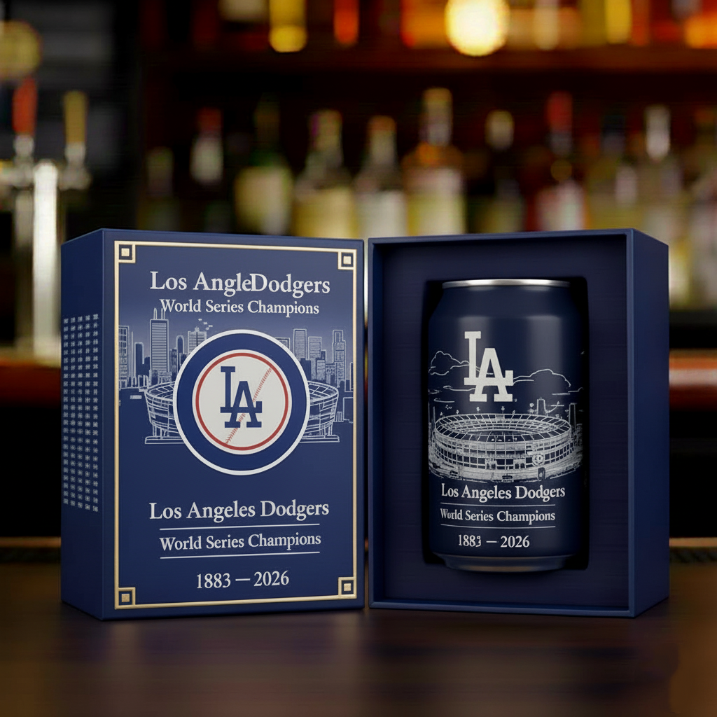 Los Angeles Dodgers Multi-Function Beer & Beverage Cooling Can