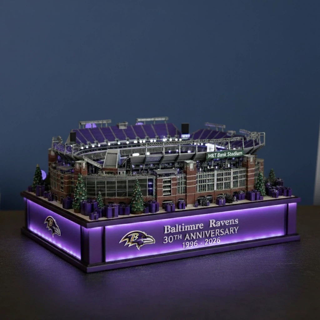 Baltimore Ravens 30th Anniversary M&T Bank Stadium Light-Up Collectible Model