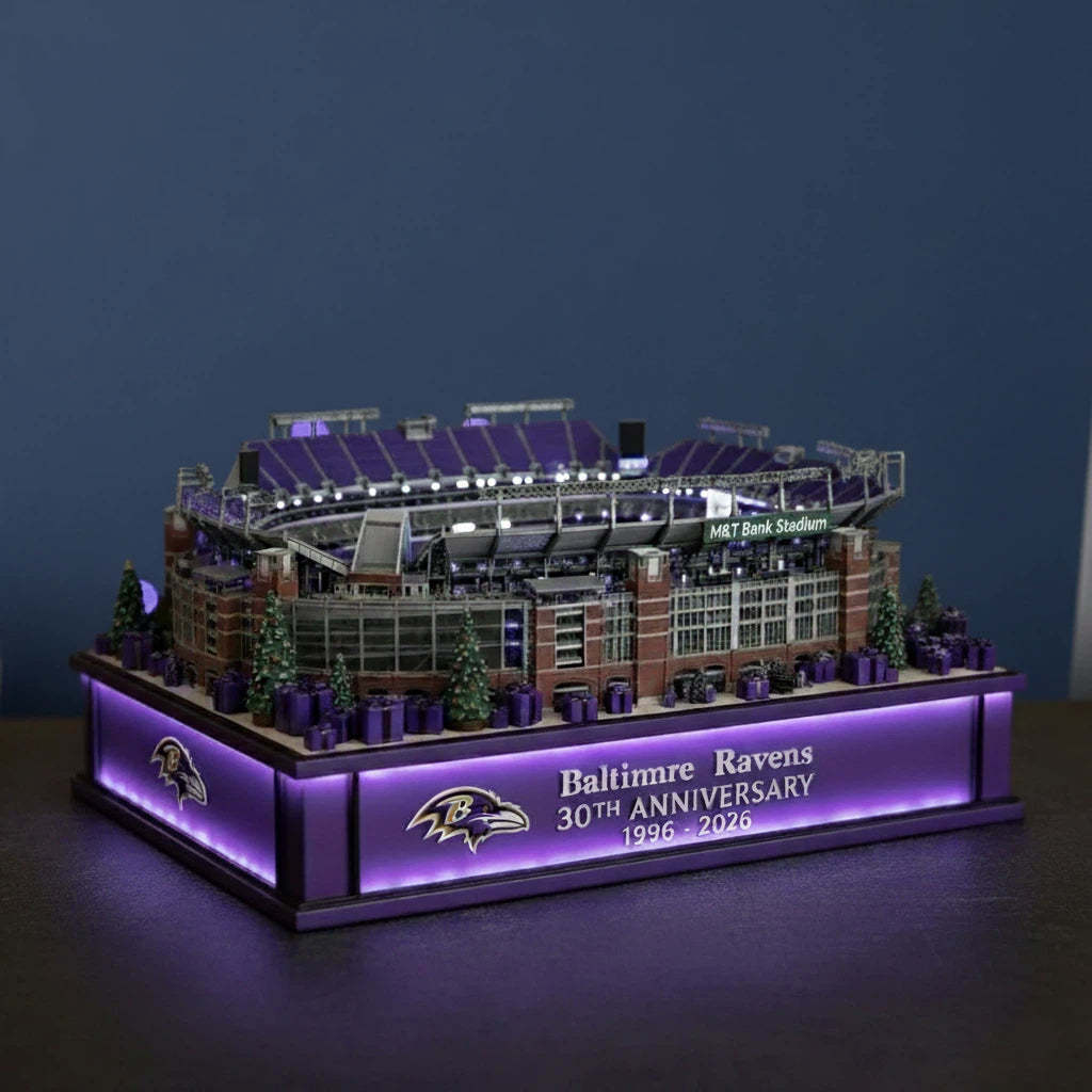 Baltimore Ravens 30th Anniversary M&T Bank Stadium Light-Up Collectible Model