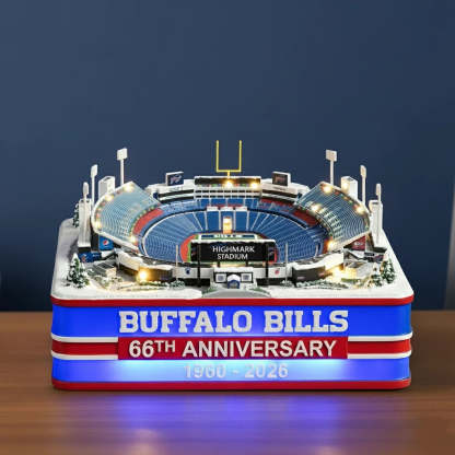 Buffalo Bills 66th Anniversary Highmark Stadium Light-Up Collectible Model