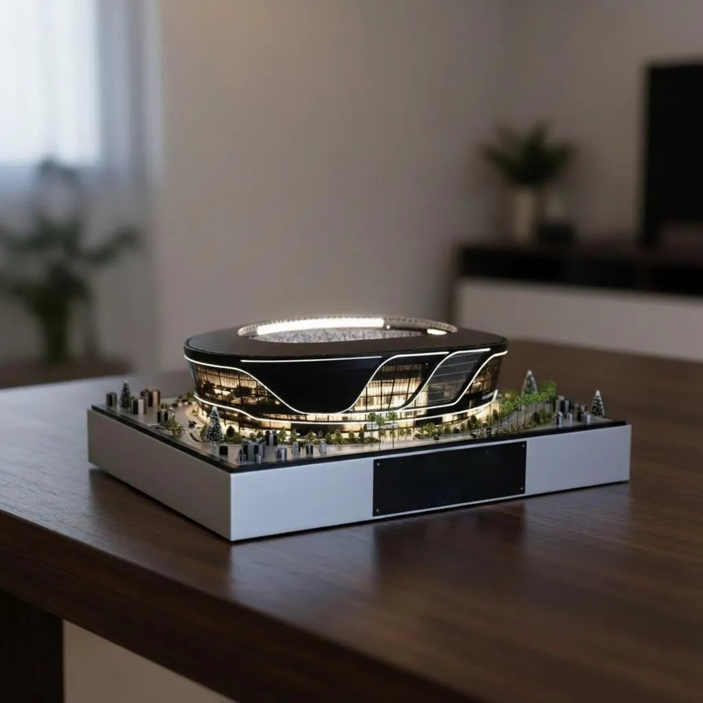 Las Vegas Raiders' 66th Anniversary Allegiant Stadium Collectible Model