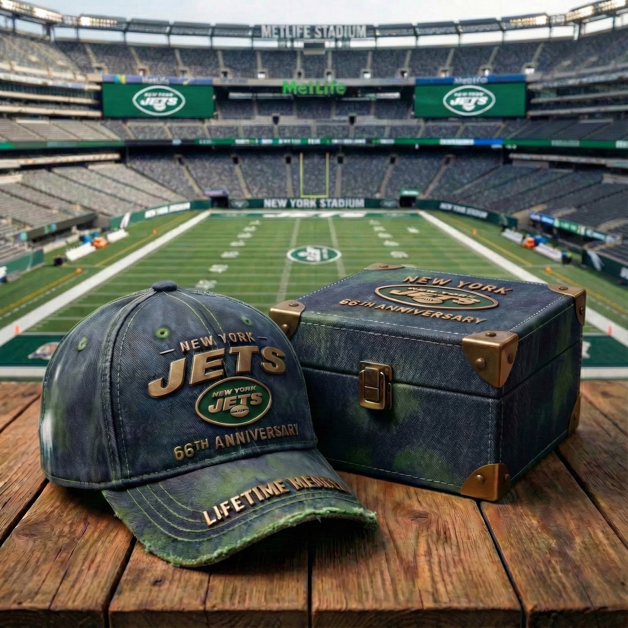 New York Jets 66th Anniversary Hat