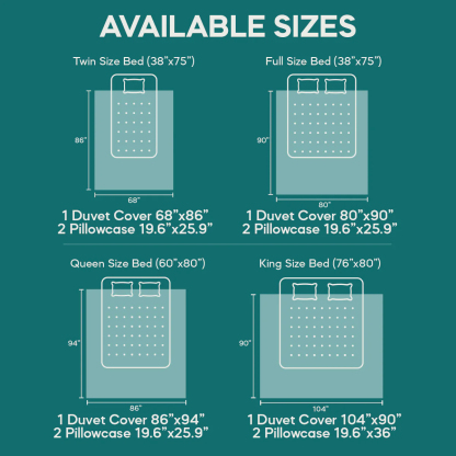 Pumpkin Topple Duvet Cover Set