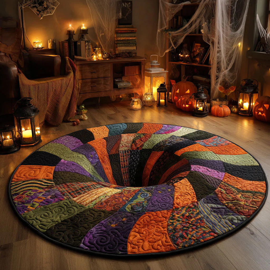 Quilted Round Mat