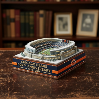 Chicago Bears 107th Anniversary Soldier Field Collectible Model