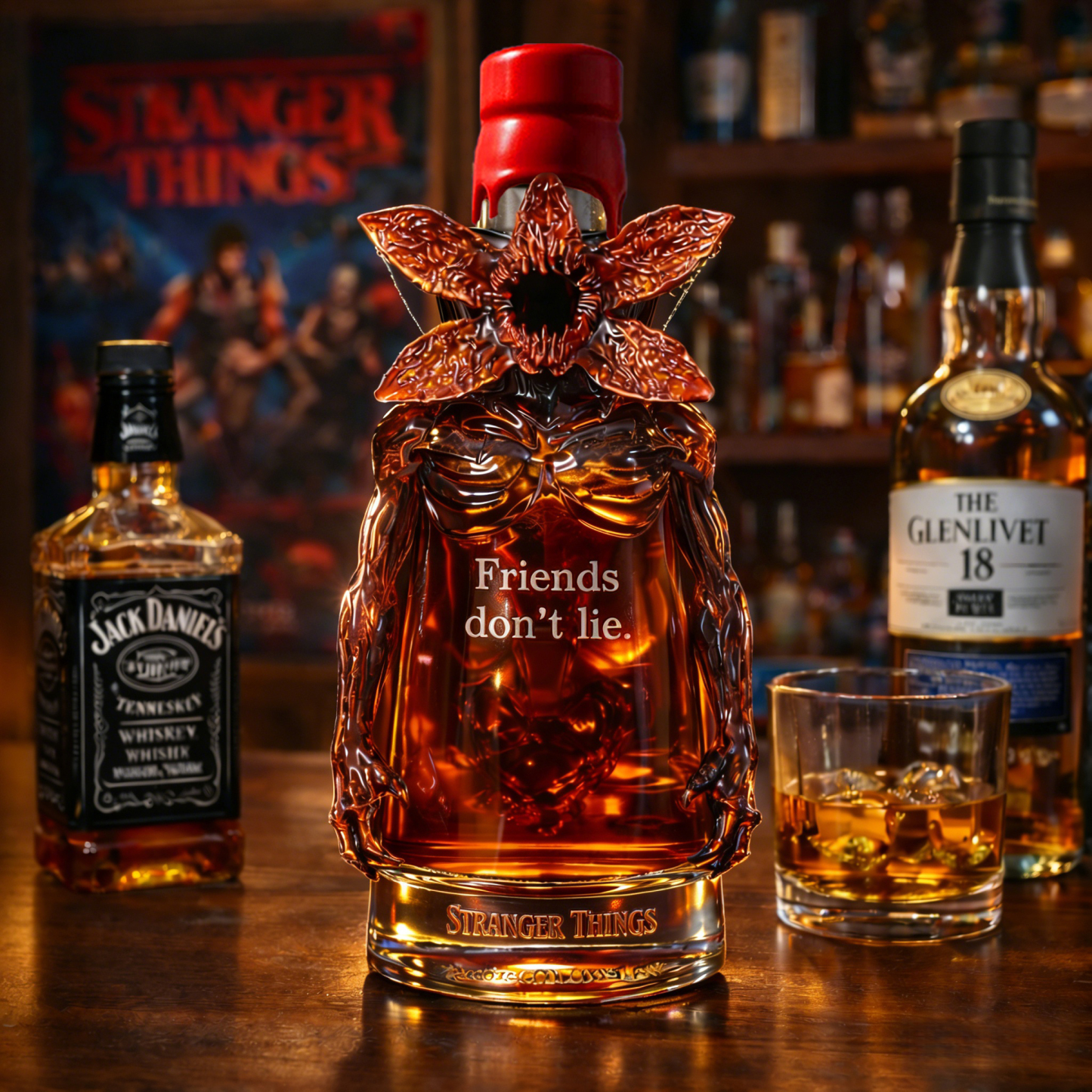 Stranger Things – The Other Side Ritual Whisky Bottle