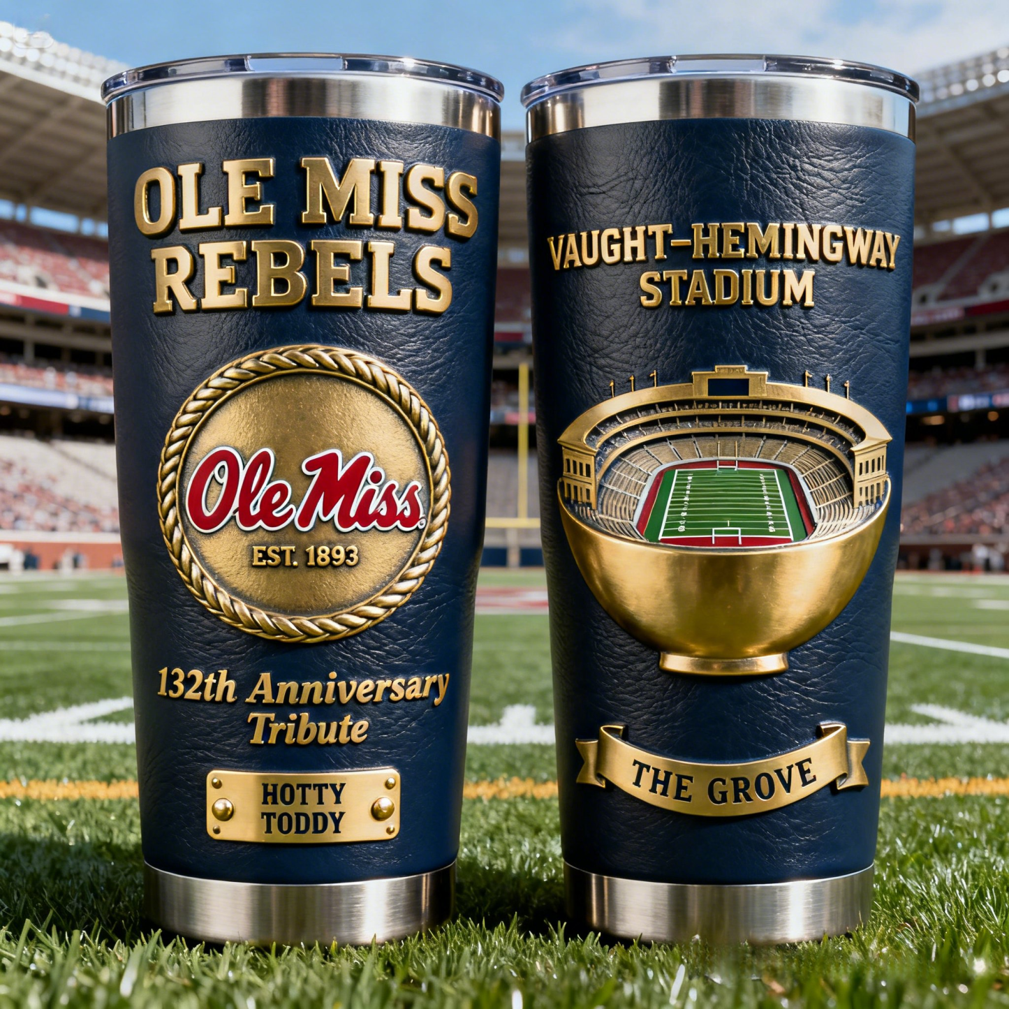 🏆 College Football Team Anniversary Premium Tribute Tumbler 🏈