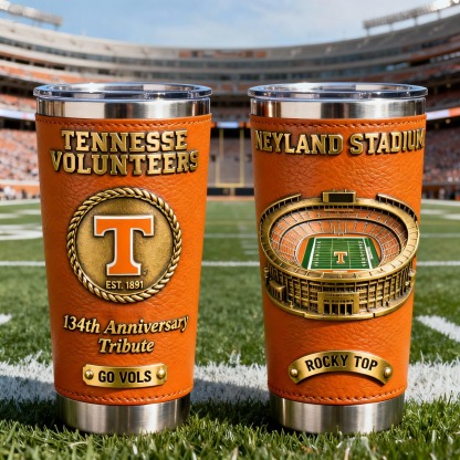 🏆 College Football Team Anniversary Premium Tribute Tumbler 🏈