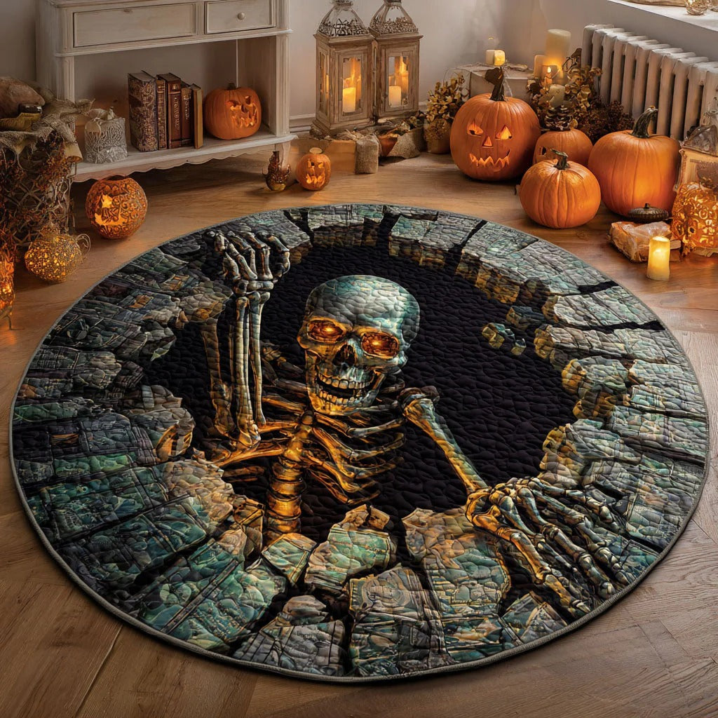 Bone Riser Quilted Round Mat