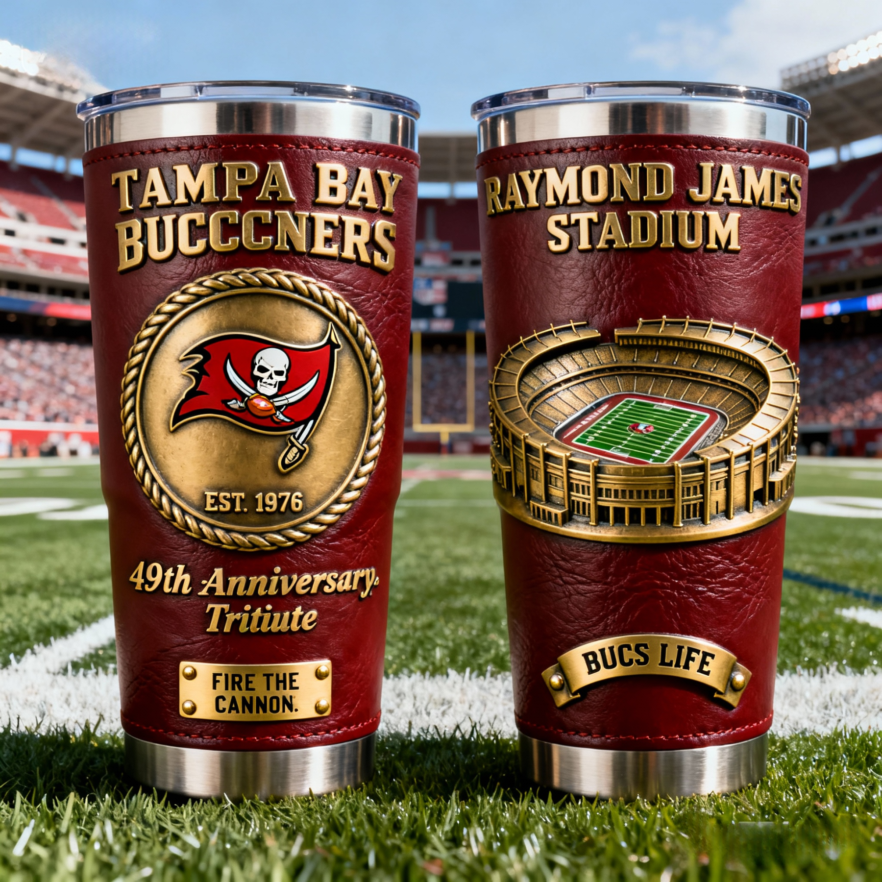 🏆 NFL Team Anniversary Premium Tribute Tumbler 🏈