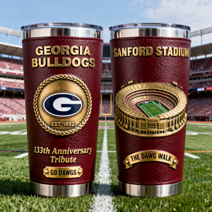 🏆 College Football Team Anniversary Premium Tribute Tumbler 🏈