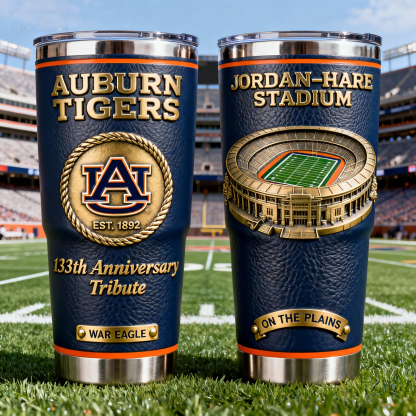 🏆 College Football Team Anniversary Premium Tribute Tumbler 🏈