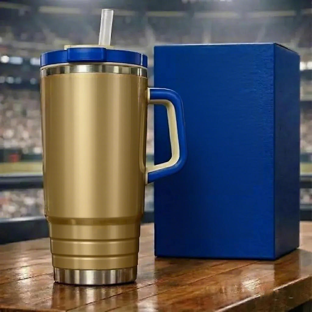 Limited Edition: Los Angeles Rams 90th Anniversary Gold Yeti Tumbler (1936-2026)