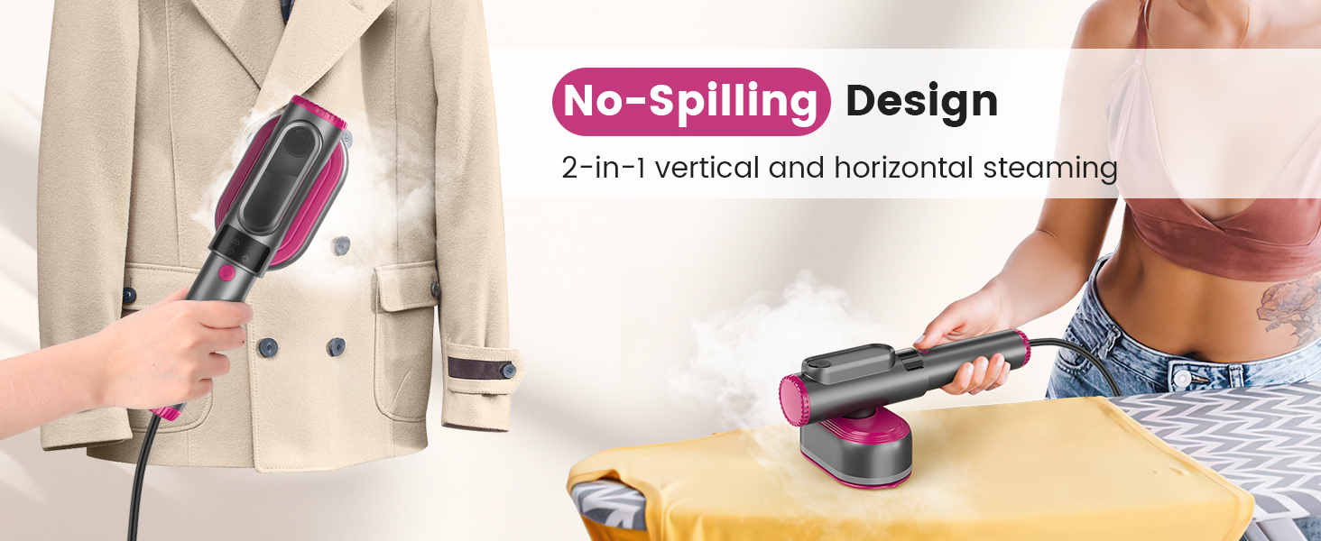 2-in-1 vertical and horizontal use