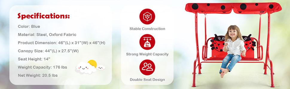 Safety Belt and Non-skid feet