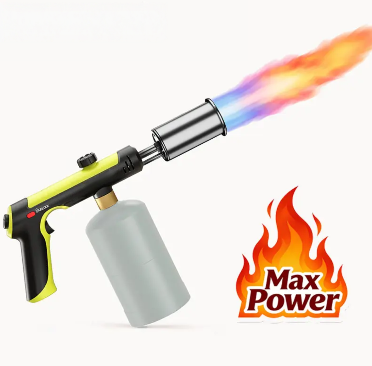 Powerful Propane Torch Gun with Safety Lock for BBQ, Cooking and Camping