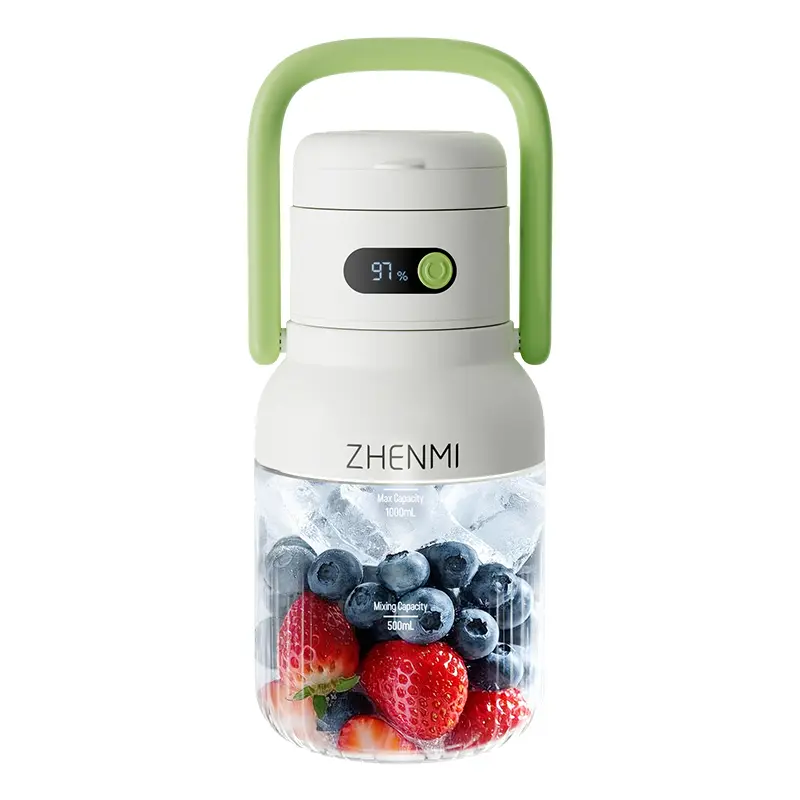 33oz Ultra-Capacity Portable Blender - 18000RPM High-Power Motor for Ice & Smoothies, BPA-Free, USB-C Rechargeable
