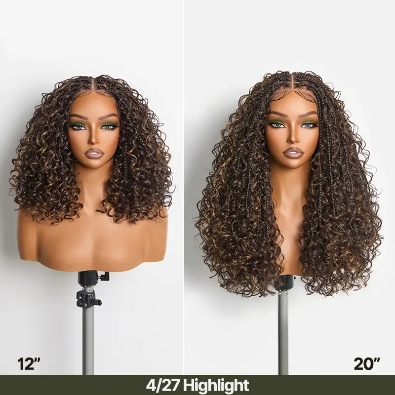 Wear & Go Boho Braid Water Wave Glueless HD Lace Wig
