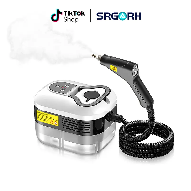 105°C High Pressure Handheld Steam Cleaner For Kitchen Bathroom Sofa Floor Deep Cleaning