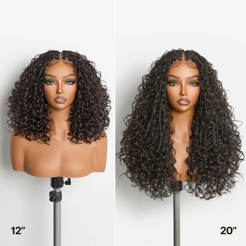 Wear & Go Boho Braid Water Wave Glueless HD Lace Wig