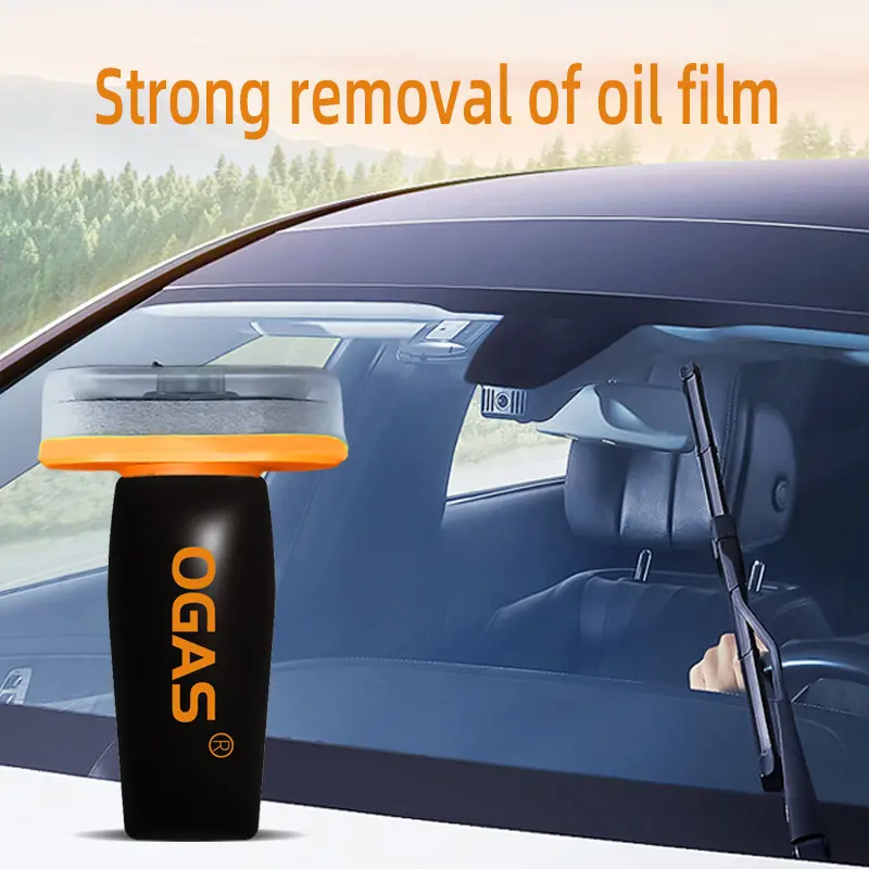 Car Glass Oil Film Remover Wand - Ultimate Rain Prep Solution for Clear Vision