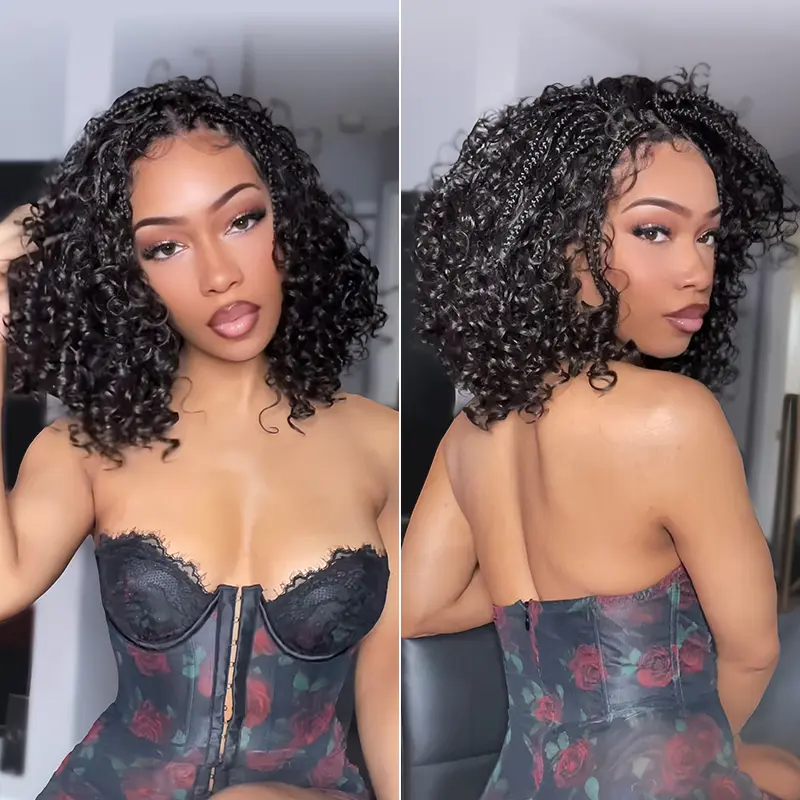 Wear & Go Boho Braid Water Wave Glueless HD Lace Wig