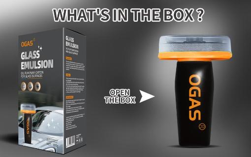 Glass emulsion kit with sponge