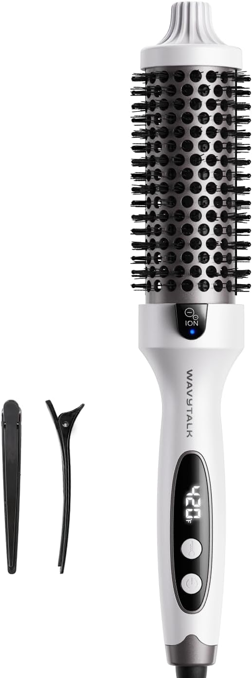 1.5" Thermal Brush - Ionic Heated Round Brush for Salon Blowout Look