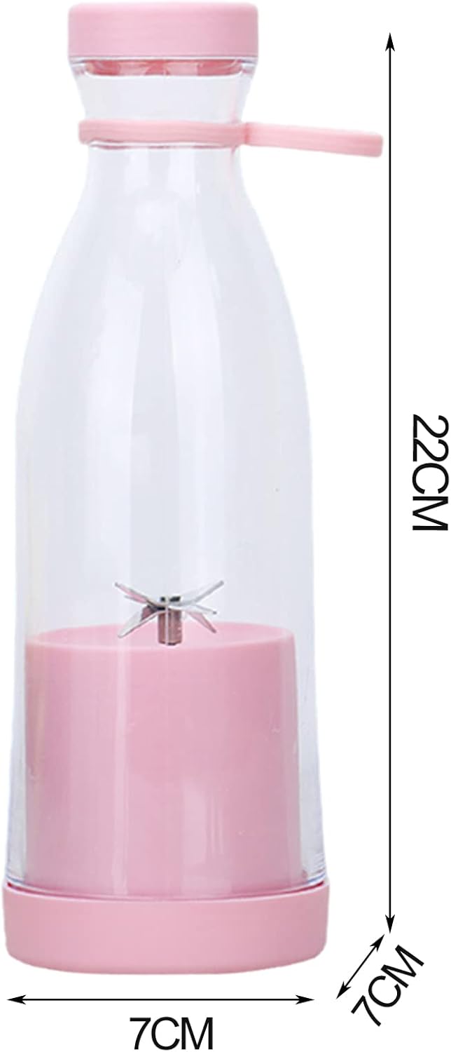 Blender - Mixer Smoothie Maker, 380 ml Rechargeable USB Stand Blender