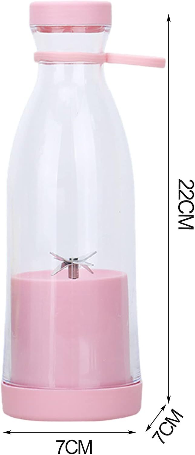 Blender - Mixer Smoothie Maker, 380 ml Rechargeable USB Stand Blender