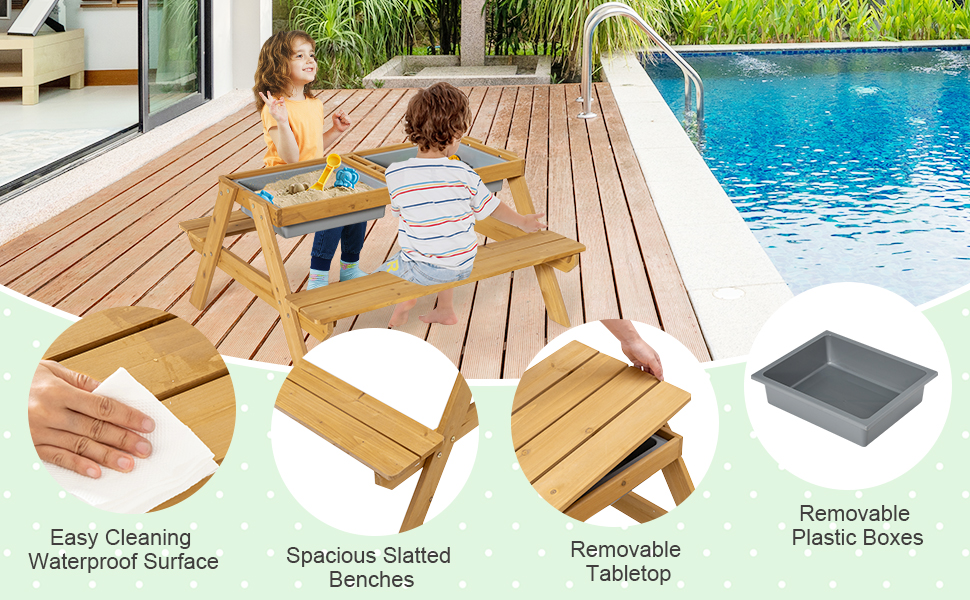 3 in 1 Sand &amp;amp; Water Table