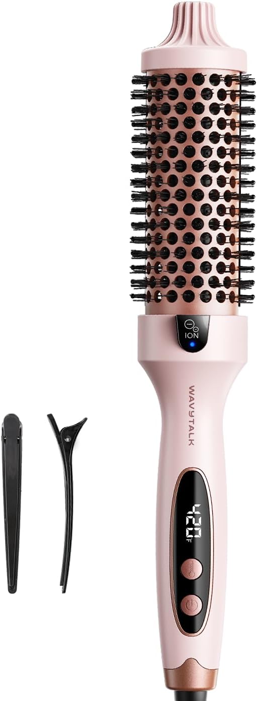 1.5" Thermal Brush - Ionic Heated Round Brush for Salon Blowout Look