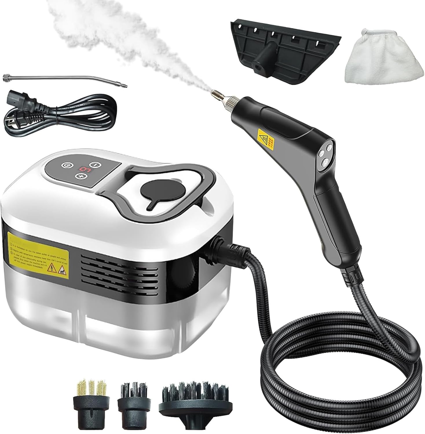 1500W Handheld Steam Cleaner: 15s Fast Heating & 6-Speed Adjust ✨